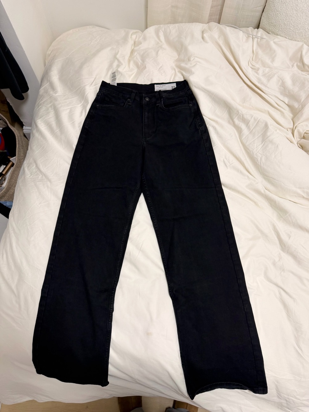 Rag & Bone High-Rise Black Women's Jeans